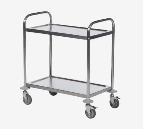 Stainless Steel Kitchen Utility Trolley manufacturer in Pune