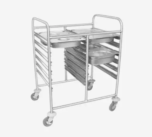 Stainless Steel Utility Trolley manufacturer in Pune